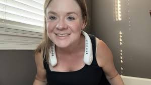 Amazon.com: ABSKRYO Portable Neck Fan, Bladeless Cooling Fan, 8H Working  Time, Headphone Design Personal Fan, Adjustable Neck Fan with 3 Speeds, for  Travel Desk Bedroom : Electronics