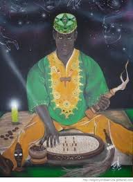 Orunla Is The Santeria Orisha Of Fate Owner Of Divination And Giver Of Wisdom To Find Solutions To All Of Life S Problem Orisha African Spirituality Santeria