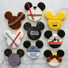 Disney Themed Star Wars Cookies Star Wars Cookies Disney Cookies Star Wars Cake