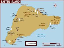 Early settlers called the island te pito o te henua. Easter Island