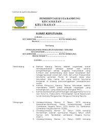 There was a problem previewing sk karang taruna.pdf. Contoh Surat Keputusan Pengangkatan Pengurus Karang Taruna Kumpulan Surat Penting