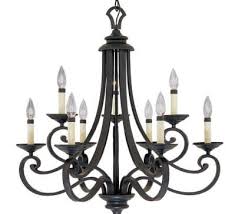 Wrought Iron Chandelier Ocean Atlantic Event Rentals