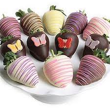 Pair chocolate covered strawberries with some colorful spring flowers on mother's day to really surprise your mom. Gourmet Holiday Strawberry Collection Valentines Day Easter Chocolate Covered Strawberries Chocolate Covered Strawberry Recipe Chocolate Covered Strawberries