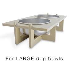 Join vicki & steph as they try to make a new elevated dog feeder for retired racing greyhounds, mac & tosh!for materials and written post for diy elevated. Rise Pet Bowl Stand For Large Dog Bowls Basis Pet