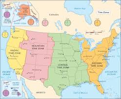Time Zone Map Time Zone Map Interesting History Mountain Time Zone