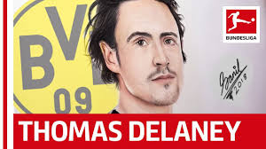 Thomas delaney has quickly become a fan favourite playing in front of the yellow wall. Thomas Delaney Footballer Drawings Youtube