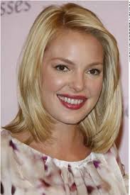 Hairstyles Katherine Heigl Katherine Heigl Hairstyles Celebrity Hairstyles For Women Katherine Heigl Buttery Blonde Layered Hair With Bangs