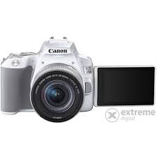 It is also known as the eos kiss x10 in japan and the eos rebel sl3 in north america and the eos 200d mark ii in australia. Canon Eos 250d Kamera Kit Mit Ef 18 55mm Is Stm Objektiv Weiss Extreme Digital