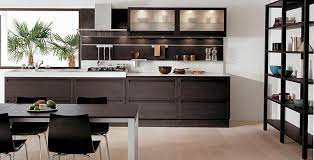 They bring a certain dash of classiness to the room however they are used. Dark Oak Wood Kitchen Designs Digsdigs