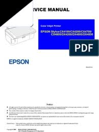 Please choose the relevant version according to your computer's operating system and click the download button. Epson Cx4100 Service Manual Stylus Cx4100 Secure Digital Image Scanner
