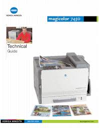 February 22, 2014 · manufacturer: Konica Minolta Magicolor 7450 Color Laser Printer Datasheet Manualzz