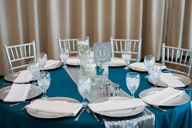 Peacock Poly At The St Pete Beach Community Center Boca Ciega Ballroom Table Decorations Decor Beach Communities