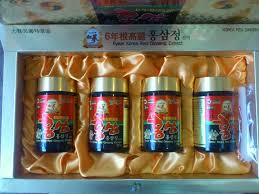 Nước hồng sâm, nhung huơu, hồng sâm Hàn Quốc