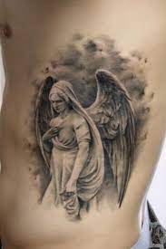 Realistic Tattoo Angel Motifs For Men Angel Tattoo Men Tattoos Mom Tattoo Designs