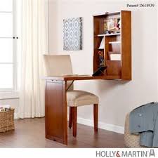 Wall Mounted Walnut Folding Desk Wall Mounted Dining Table Desks For Small Spaces Furniture