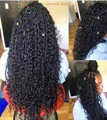 40 bohemian box braids protective hairstyles ideas coils and glory for black women girls with curls crop top haircut