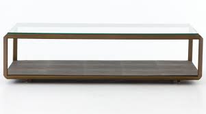 I was asked to make a coffee table by a friend, and she gave me creative license to do what i wanted with the design. Four Hands Bentley Collection Shagreen Antique Brass Shadow Box Coffee Table From Four Hands Accuweather Shop