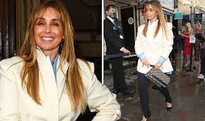 Louise redknapp on the set of the one show in london 03/04/2021. Zj5gz5afalbtjm