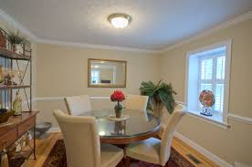 Build columns, add chair rails and hang picture and plate rails for extra details around your home. Dining Rooms With Chair Rails Home Decoration Ideas
