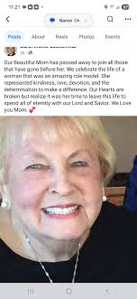 It is with a heavy heart that I announce the passing of my Cousin Margaret  Owen (aka Bebe) due to Parkinson's Disease