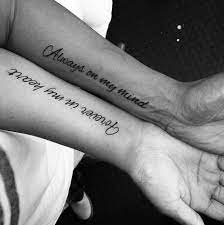 32 Cute Couples Tattoos That You Ll Fall In Love With Millions Grace Cute Couple Tattoos Couple Tattoos Unique Couple Tattoos