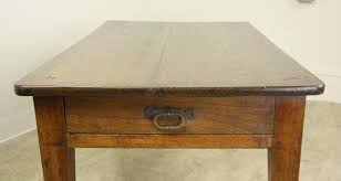 Reclaimed russian oak parquet coffee table. Antique Oak Coffee Table With One Drawer At 1stdibs