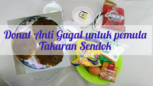 Membuat donat dengan tepung segitiga biru saja tanpa timbangan. Cara Membuat Donat Enak Takaran Sendok Pemula Pasti Langsung Bisa Youtube