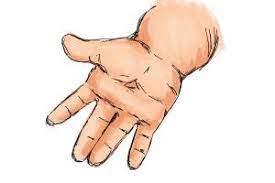 How To Draw A Hand Of A Child - Drawingnow