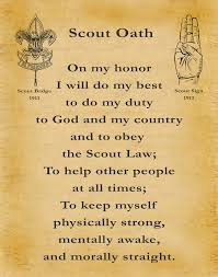 Sometimes, they also had fitness. 1911 Boy Scout Oath Boy Scouts Of America Bsa Eagle Scout Cub Scout Be Prepared Troop Leader Gift
