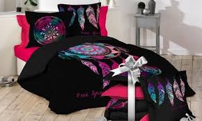 Pack Housse De Couette Taies D Oreiller Et Drap Housse En Satin Reduction Groupon Housse De Couette Drap Housse Ensemble Housse De Couette