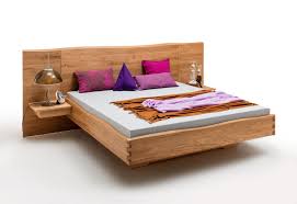 Massivholz Schwebebett Donauworth Mit Anstecktischen Mit Schub Grosse 200x180cm Seitenansicht Schwebendes Bett Schwebebett Bett