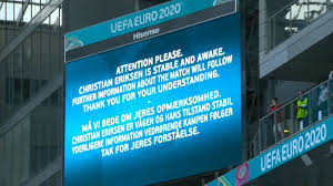 The entire #croatia national football team, croatian football federation and croatia supporters pray for christian eriksen. 7wxmdvauvedo7m