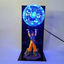 Treasure of the lost lamp is a 1990 animated comedy adventure fantasy film released by walt disney pictures on august 3, 1990. Dragon Ball Z Lamp Goku Strength Bombs Creative Table Lamp Decorative Lighting Kids Baby Dbz Led Night Light For Children Wish