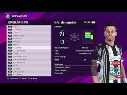 Com alto aproveitamento de finalizações, hélio dos anjos viu seu time manter o modelo de jogo mesmo com várias alterações por desgaste e lesão. Pes 2020 Operario Pr Faces Player Ratings Youtube