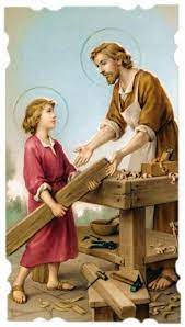 Por eso, es urgente que en este mundo del trabajo entre de lleno el amor cristiano. Catholicvs San Jose Obrero St Joseph The Worker Jpg 440 774 Fiesta De San Jose Imagenes De San Jose Imagen San Jose