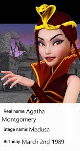 Agatha Montgomery's celebrity profile by Luxaloverzy