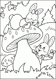 Your kid can use paint to color this picture in order to experiment with a new way of coloring. 20 Free Printable Bunny Coloring Pages Everfreecoloring Com