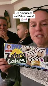 Do Americans eat Zebra cakes? 🎂 🇺🇸 #usa #gdayfromtheusa #america #cake  #cakes #snack #snacks