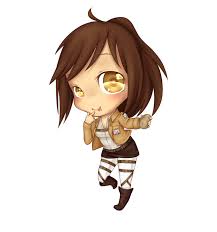 Sasha Braus Chibi By Zenakarma On Deviantart Chibi Attack On Titan English Anime Wolf