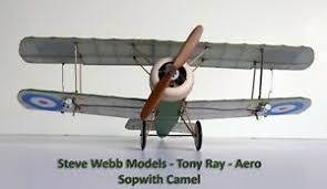 16 784 просмотра 16 тыс. 1x Tony Ray Aero Modele Balsa Laser Cut Sopwith Camel Indoor Rc Instructions Inc Ebay