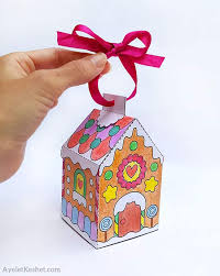 They look yummy and will leave the kids drooling. Printable Gingerbread House Template To Color Ayelet Keshet