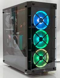 Corsair Icue 465x Rgb Mid Tower Case Review Glass Panels Locker Storage Case