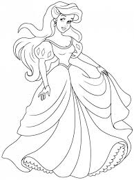 Coloriage Ariel En Couleur Dessin Gratuit A Imprimer Coloriage Dessin Gratuit Coloriage Walt Disney