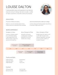 It allows you to not only have an outline to follow, but it also adds some color not to make your resume another boring simple resume! Light Peach Simple Resume Template