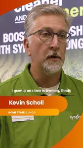 Agronomy Service Representative Kevin Scholl doesn’t just know agriculture;  he lives it! Still residing