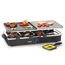 Tristar Appareil A Raclette 8 Personnes 1300w Appareil A Raclette Raclette Et Barbecue Electrique