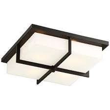 Possini Euro Giordano Bronze Square 4 Light Ceiling Light 39v49 Lamps Plus With Images Ceiling Lights Ceiling Light Design Contemporary Ceiling Light
