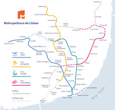 Here you have two versions of the subway map. Lisbon Metro Map Mapsof Net