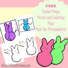 Our interactive activities are interesting and help children develop important skills. Free Easter Peeps Printable Coloring Pages And Puzzle Pack The Multi Taskin Mom