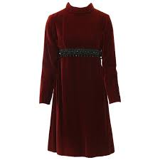This is velvet burgundy dress by trunk up on vimeo, the home for high quality videos and the people who love them. Kiki Hart Burgundy Velvet Dress For Sale At 1stdibs